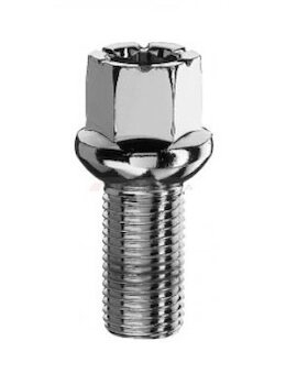 LS17D27F Skrutka kolesa M14x1,5x27/ 48mm, guľa R13, dutá hlava, K17, (Škoda, Seat, VW)